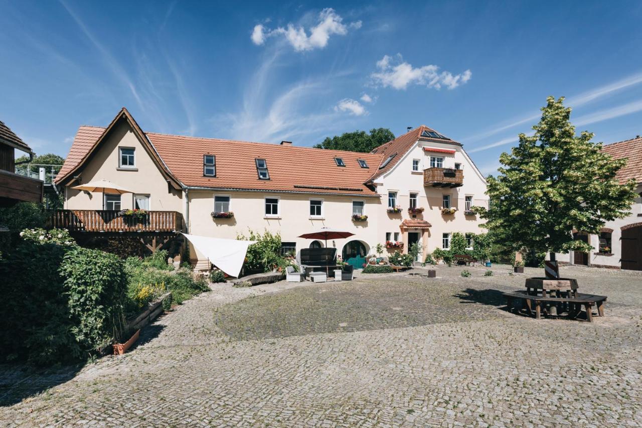 Littehof - Ferienwohnungen In Der Oberlausitz Löbau Dış mekan fotoğraf